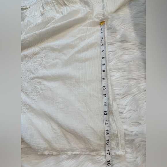 Nili Lotan Bohemian Embroidered Peasant Blouse S - Picture 5 of 9